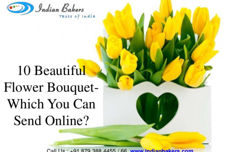 10 Beautiful Flower Bouquet Which You Can Send Online Infographic
