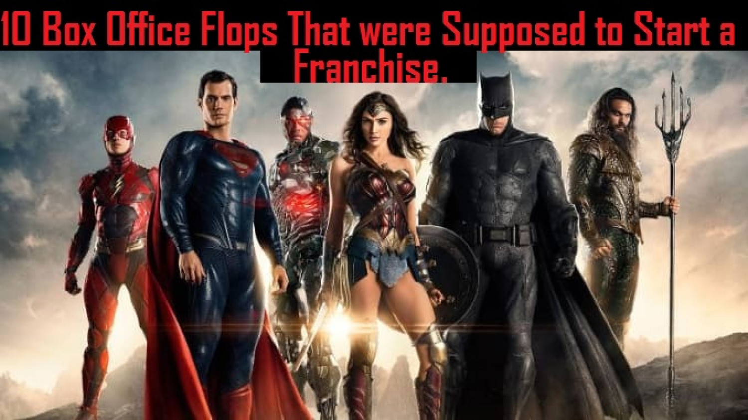 10 Box Office Flops That were Supposed to Start a Franchise Infographic