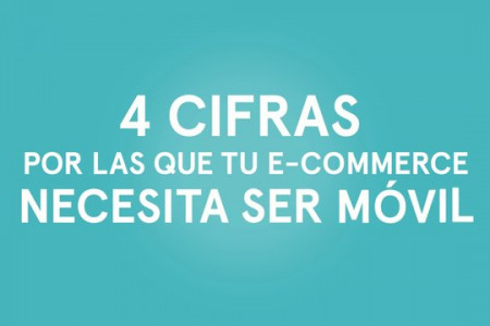 4 cifras por las que tu e-commerce necesita ser móvil Infographic