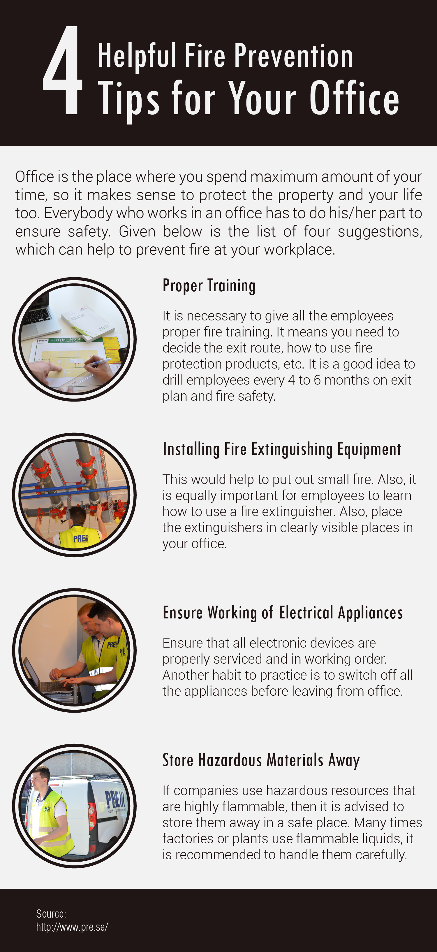 4 Helpful Fire Prevention Tips for your Office 