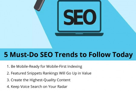 5 Must-Do SEO Trends to Follow Today Infographic