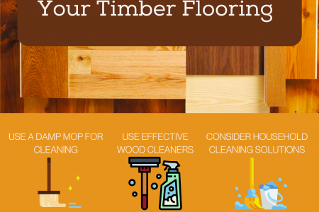 5 Tips For Cleaning Your Timber Flooring Infographic