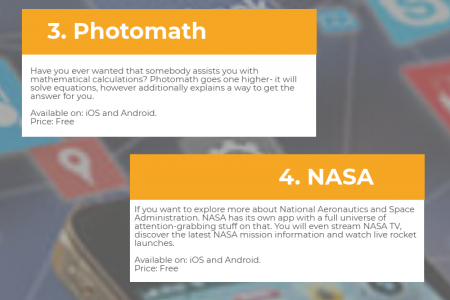 7 Apps That Assist You to Learn New Things | Vancouver Web Development Infographic