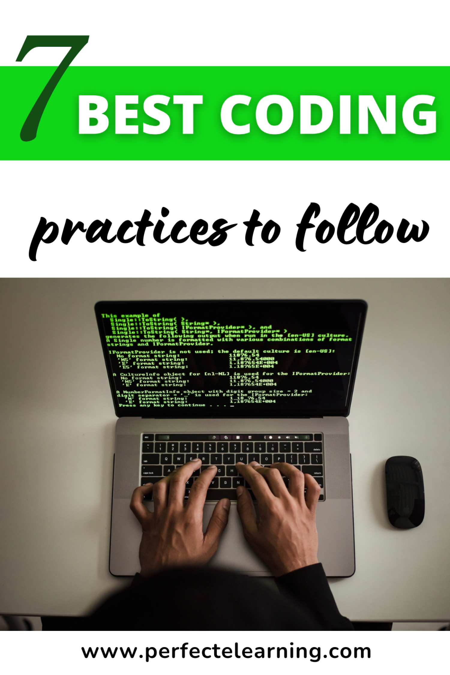 7 Best Coding Practices to Follow Infographic
