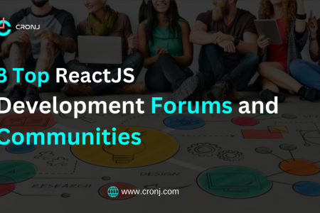 8 Top Websites for ReactJS Forums and Communities Infographic