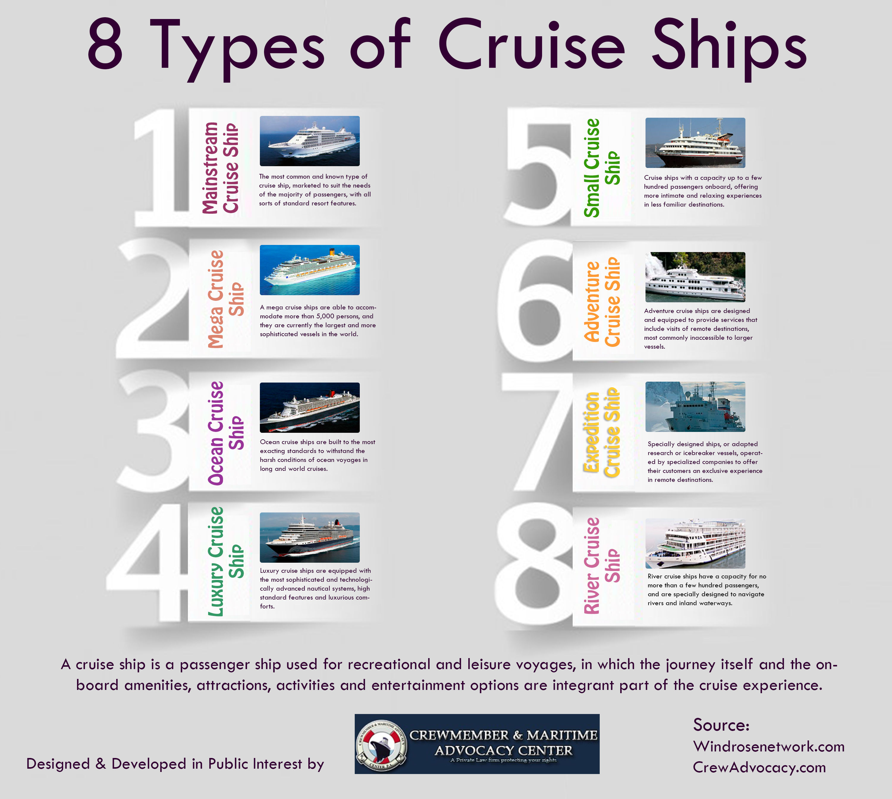 cruise boat type
