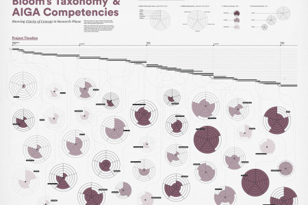 Bloom's Taxonomy & AIGA Competencies Infographic