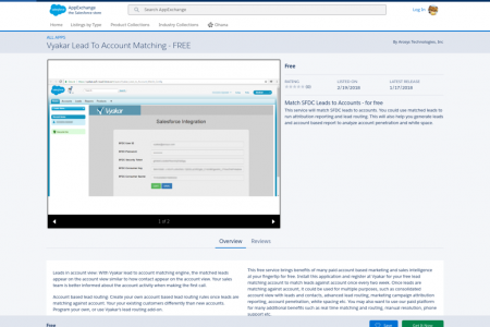 Lead to Account Matching Infographic