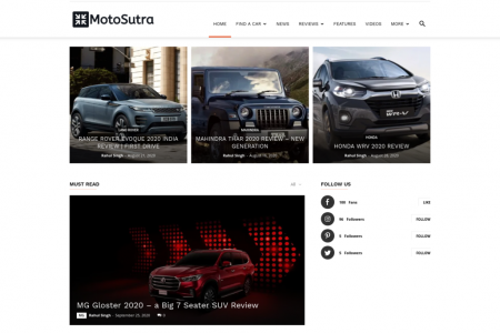 Motosutra - Latest Cars And Motorcycles Reviews  Infographic