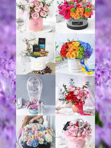 Online Luxury Flower Bouquet - Interflora India Infographic