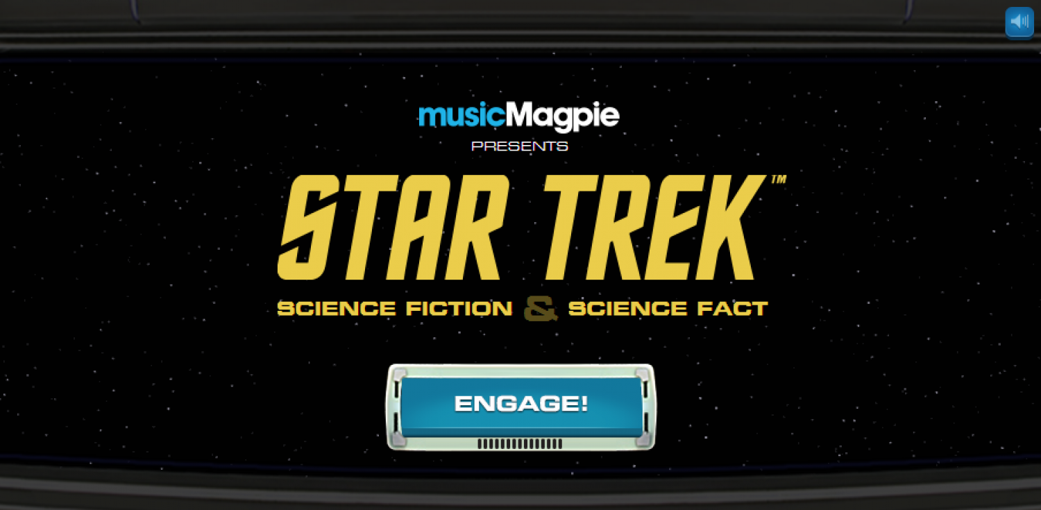 Star Trek Science Fiction & Science Fact Navigraphic Infographic