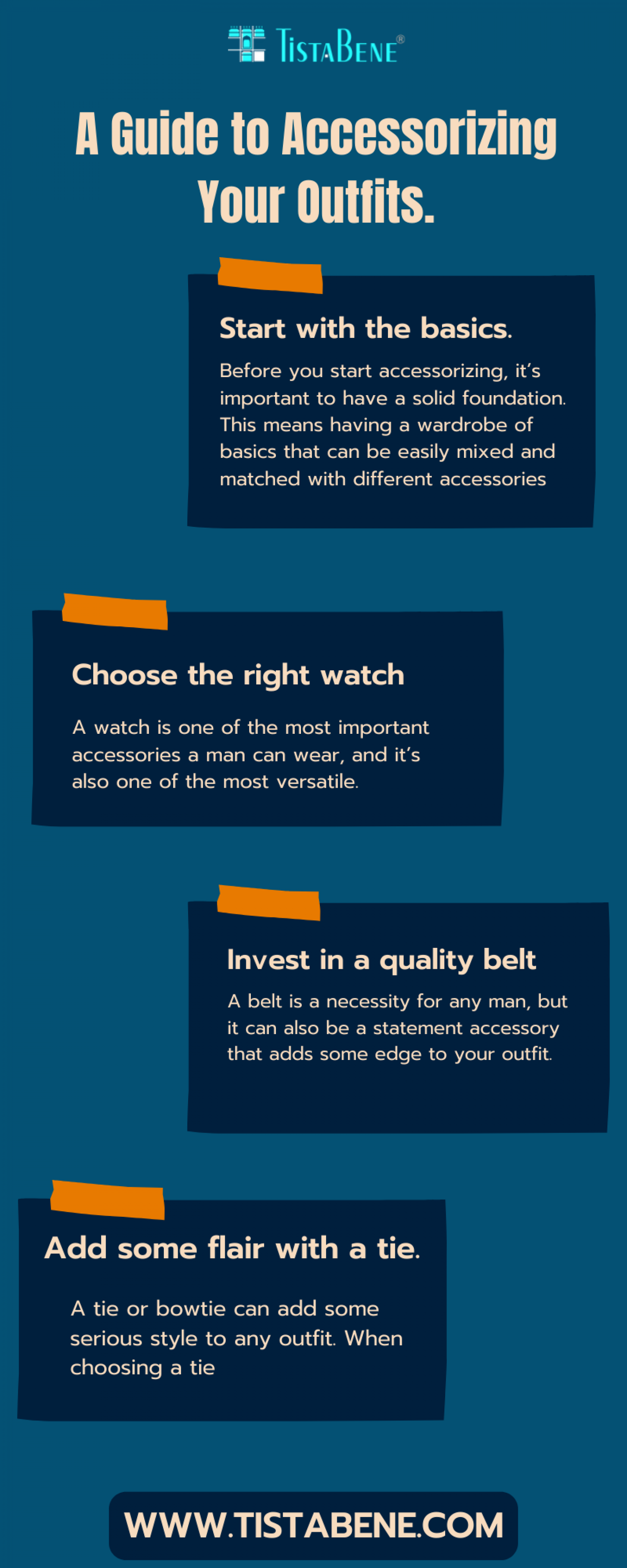 A Guide to Accessorizing Your Outfits. Infographic