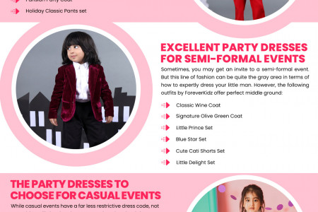 A Simple Guide to choose the Perfect  Boy Party Wear for Social Events !! Infographic