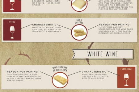 A Visual Cheese And Wine Pairing Guide  Infographic