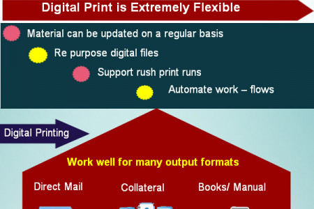 About Digital Printing Infographic