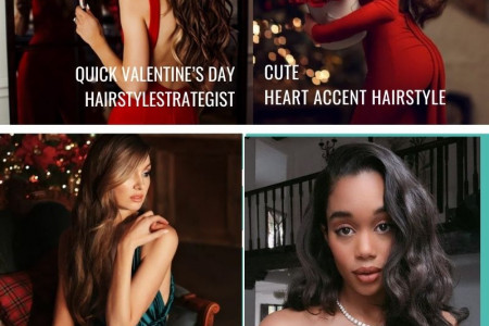 ADORABLE VALENTINE’S DAY HAIRSTYLES FOR GIRLS Infographic