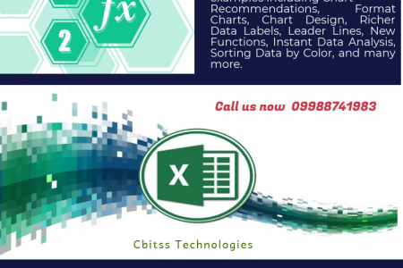 Advance Excel training in Chandigarh Infographic