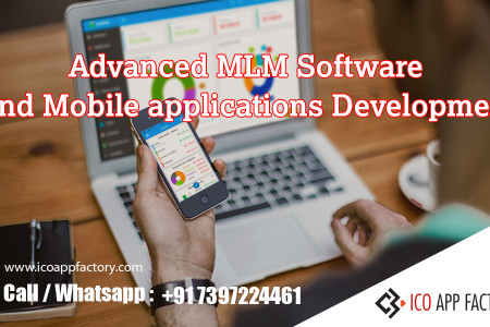 Advanced MLM Software And Mobile App Development Company Infographic