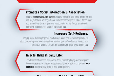 Advantages Of Playing Online Multiplayer Games Infographic