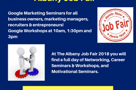 Albany Job Fair 2018 Infographic