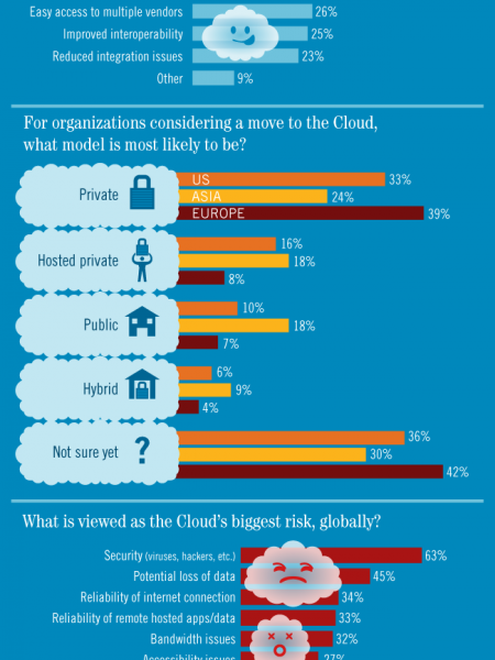 AMD 2011 Global Cloud Computing Adoption Infographic