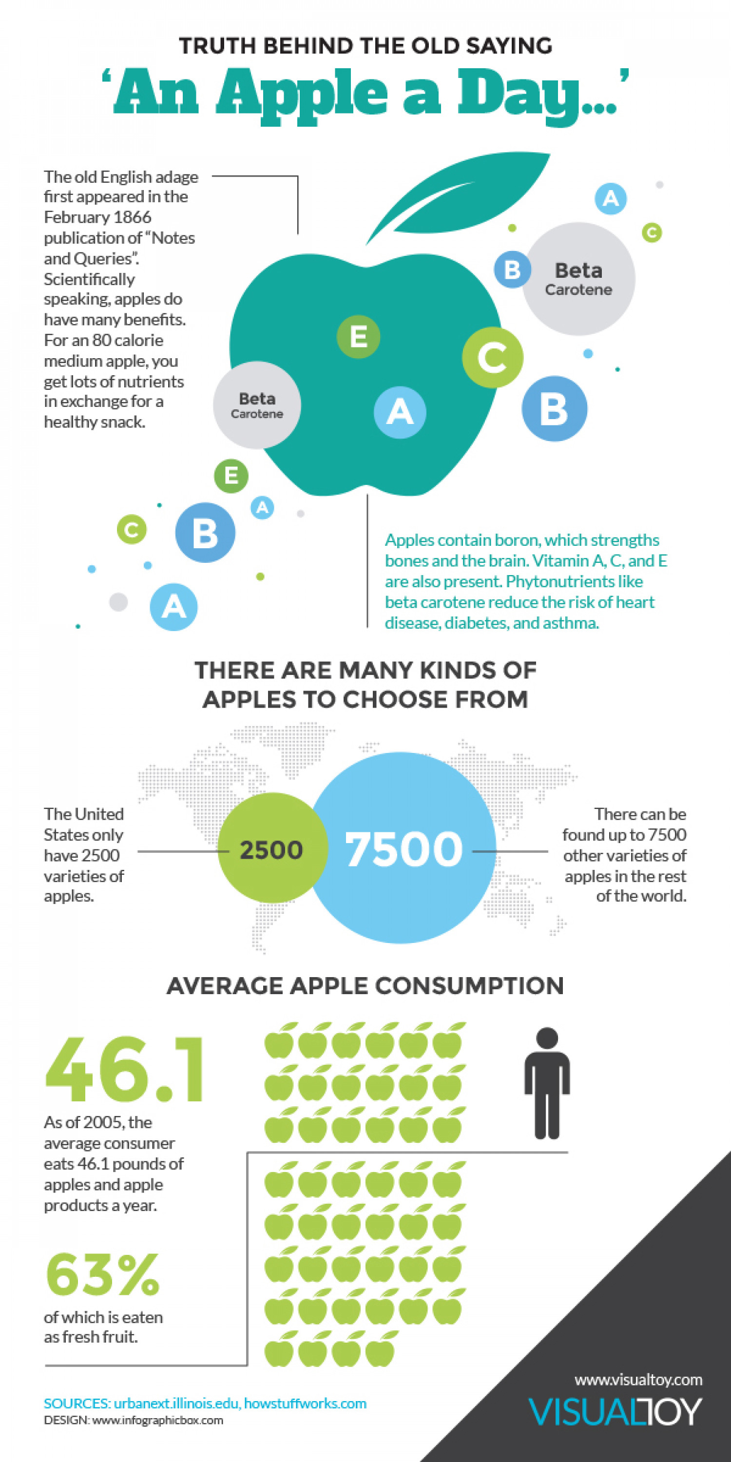 An Apple a Day... Infographic