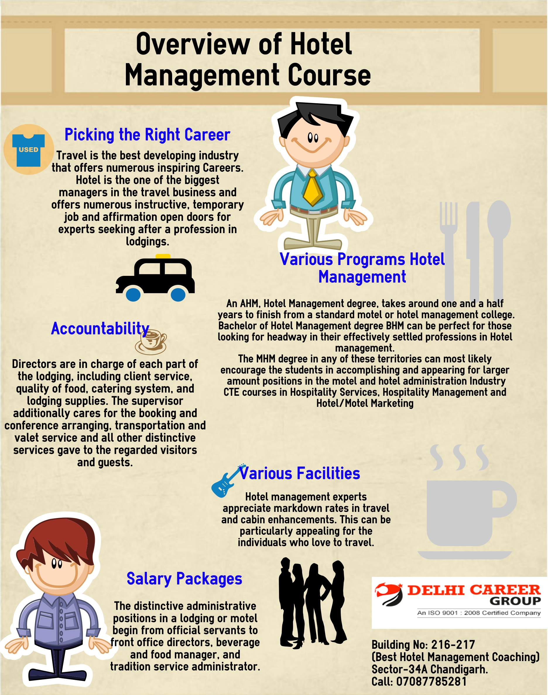 course of hotel management and tourism
