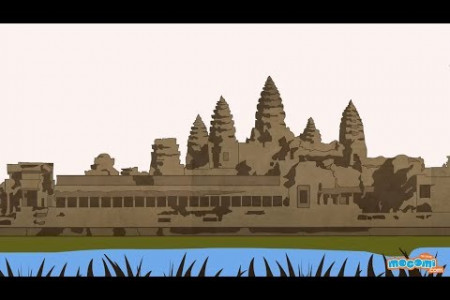 Angkor Wat Temple History and Facts Infographic