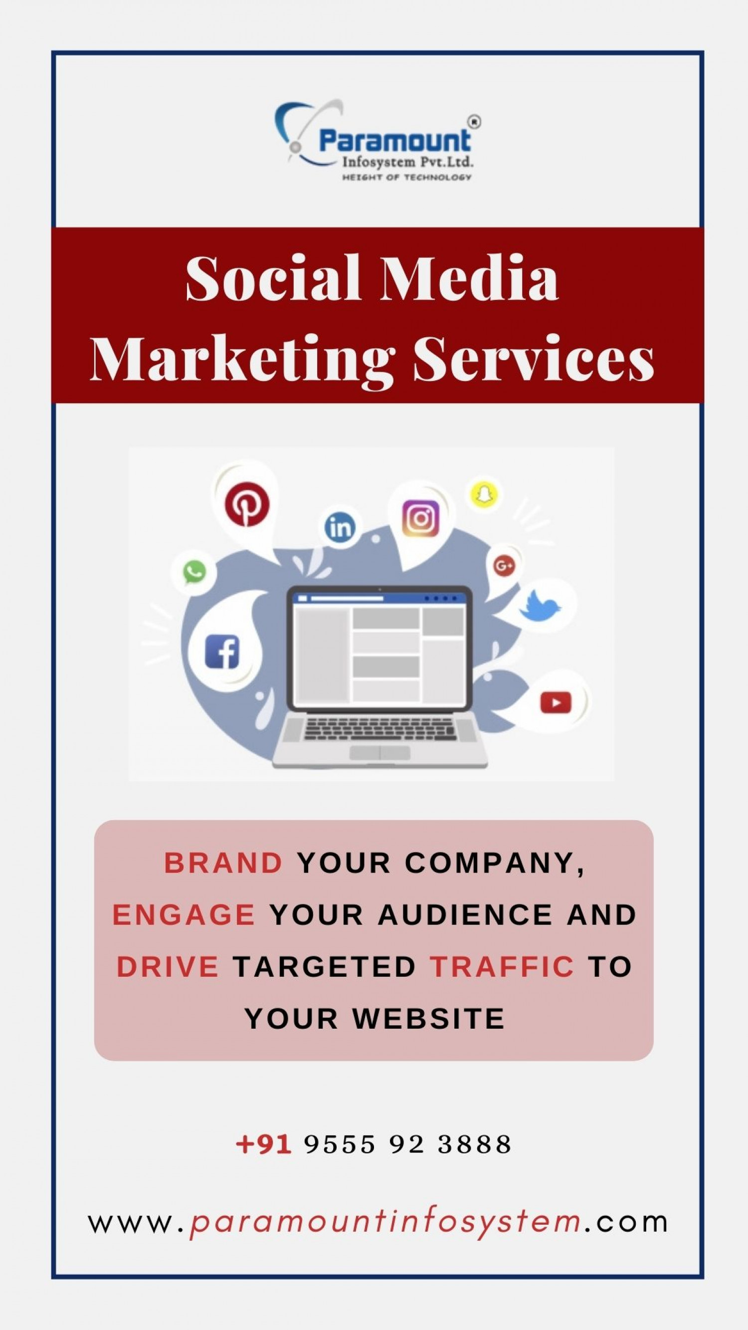 Approach Best Social Media Marketing Company in Delhi to Success Online Infographic