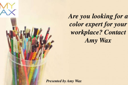 Are you looking for a color expert for your workplace? Contact Amy Wax Infographic
