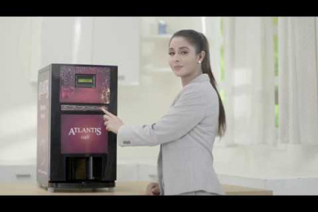 Atlantis Cafe Plus (3 or 4 Option) Tea Coffee Vending Machine Infographic