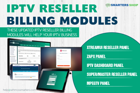 AUTOMATED IPTV BILLING MODULES FOR RESELLER  Infographic