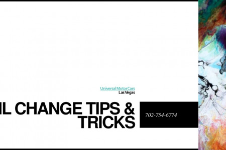 Automobile Oil changing Tips & Tricks Infographic