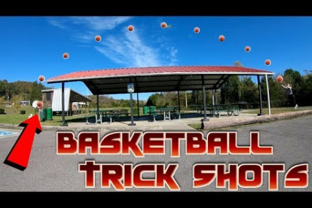 Basketball Trick Shots Infographic