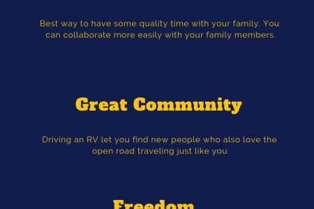 Benefits of RV Travel Infographic