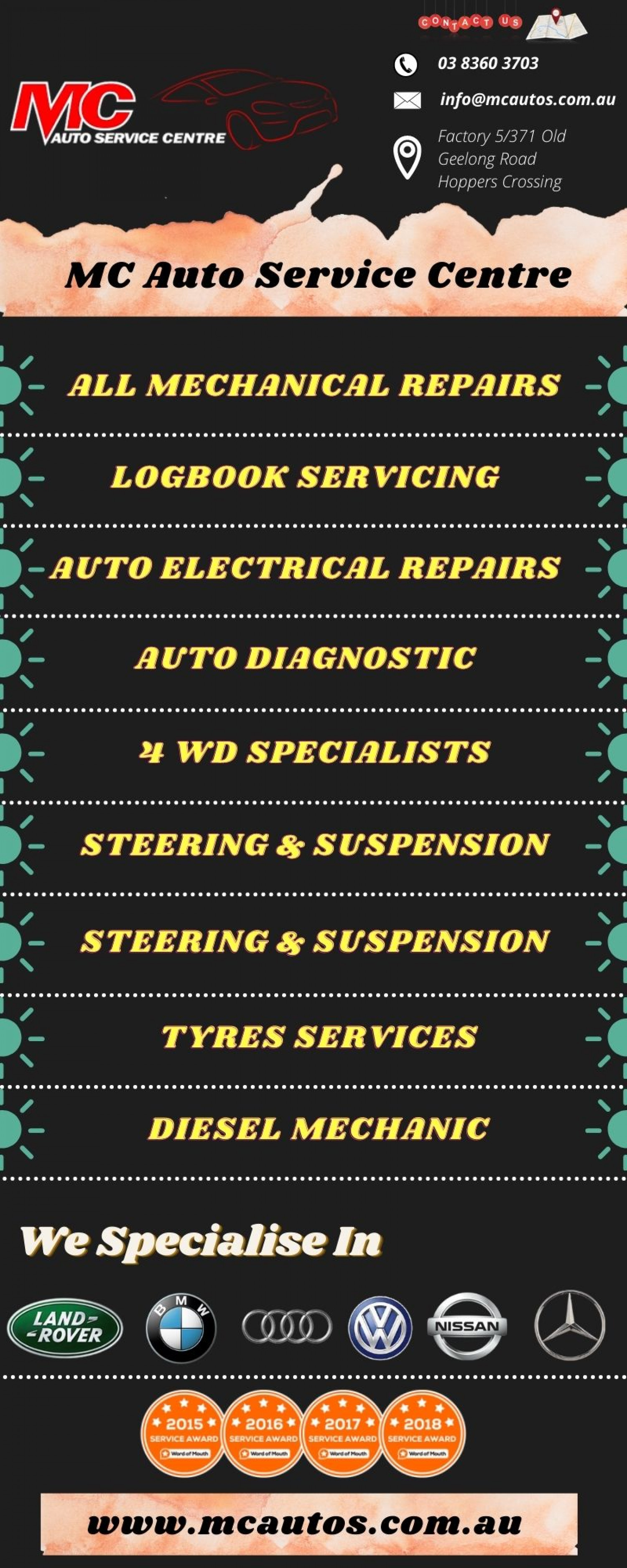 Best Car Service Centre in Hoppers Crossing Infographic