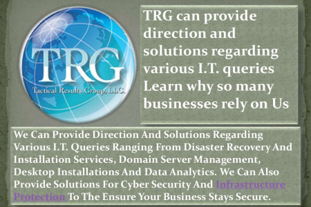 Best Information Technology Services in USA - TRG Infographic
