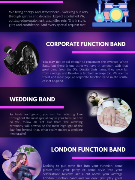 Best Live Party Band | Amazing Musicality | Memorable Event Infographic