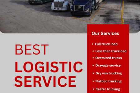 Best Logistic Service Provider Infographic