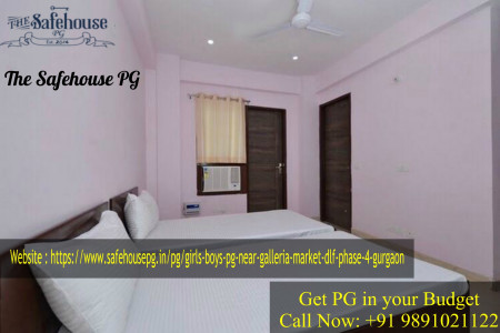 Best PG for Boys in Near Galleria Market Gurgaon - The Safehouse PG Infographic