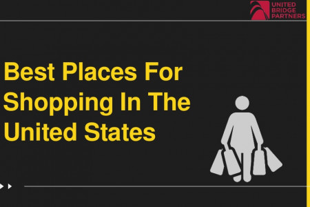 Best Places For Shopping In The United States Infographic