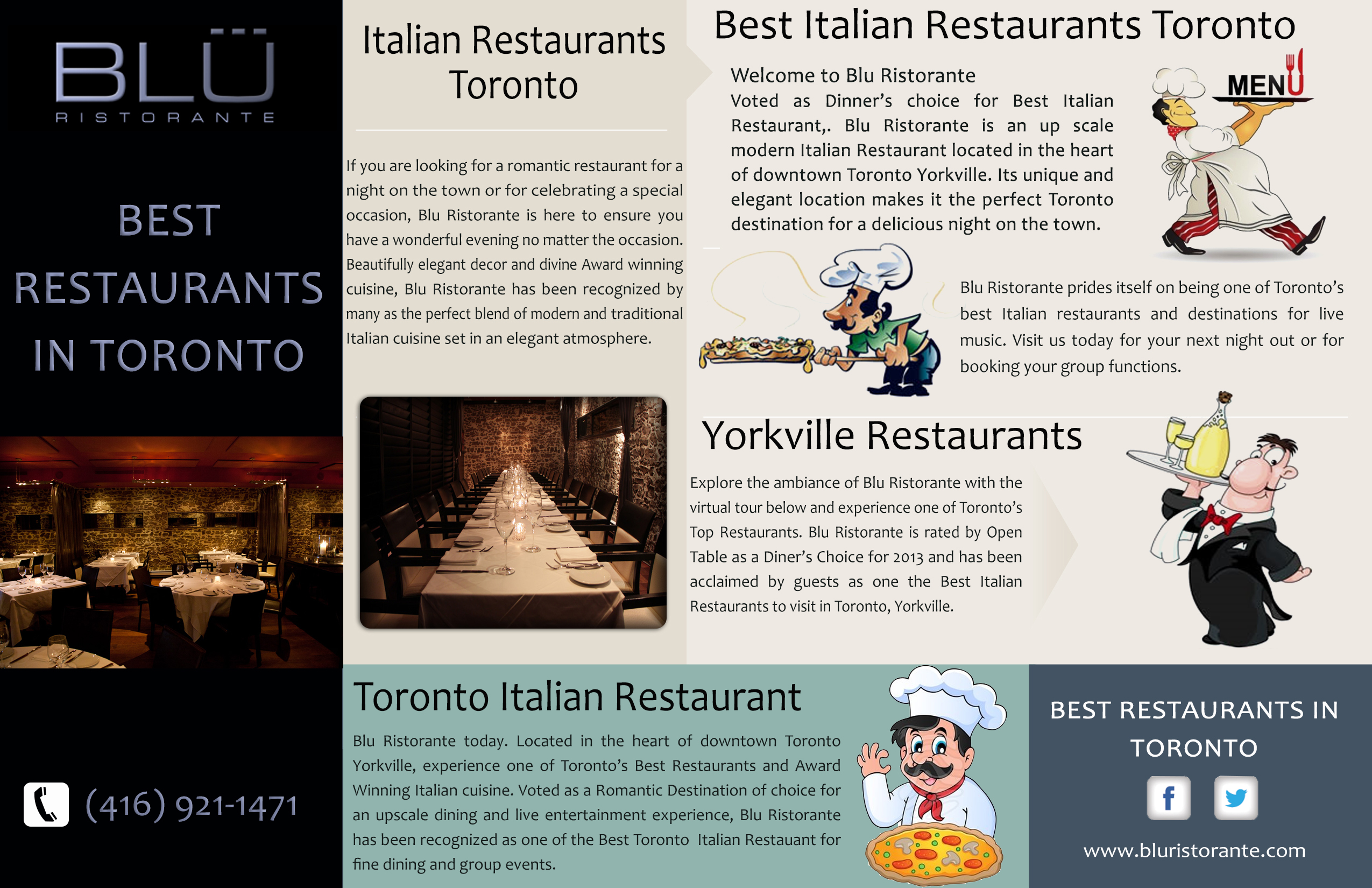 Best Restaurants In Toronto Visual.ly