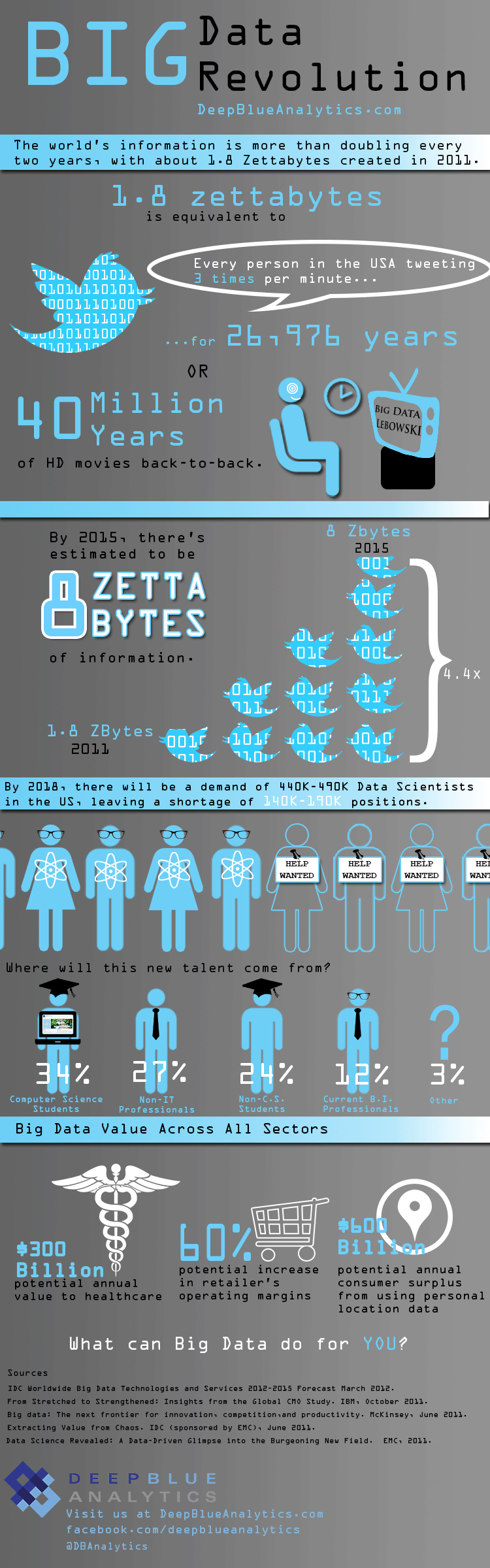 BIG Data Revolution Infographic