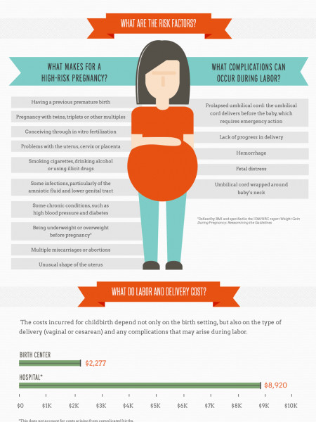 Birth Settings in the U.S.  Infographic