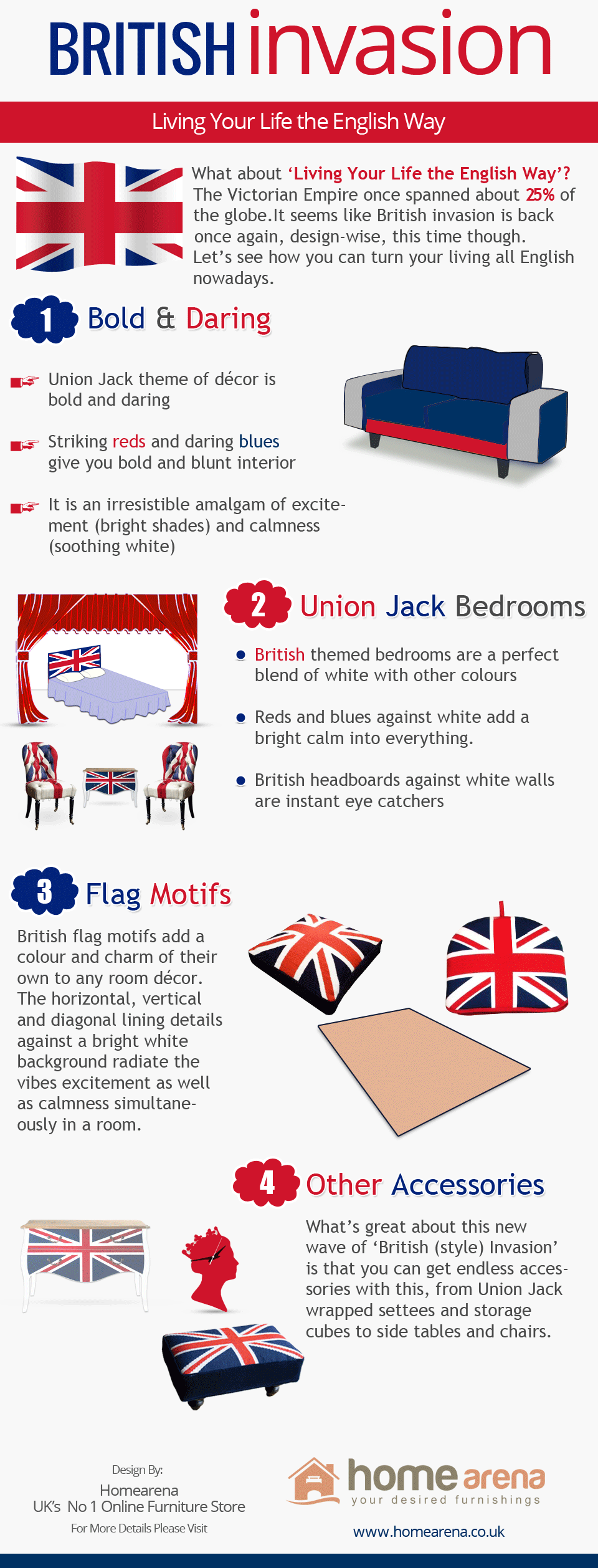 British Invasion: Living Your Life the English Way Infographic