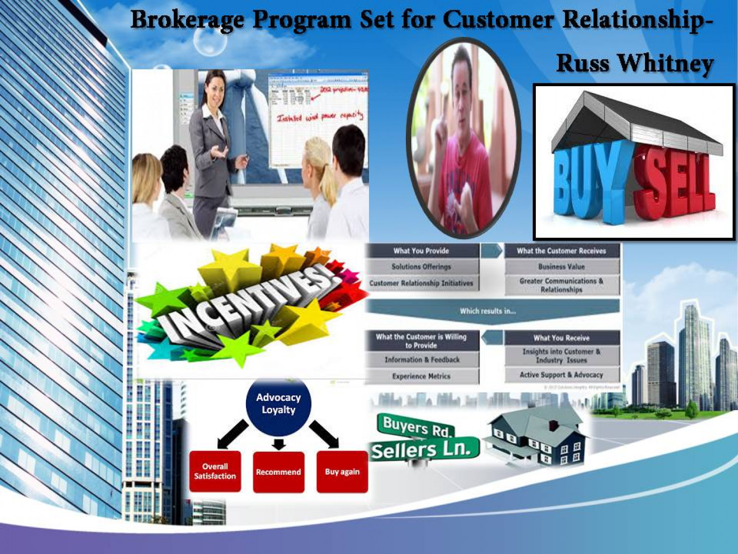 Brokerage Program Set for Customer Relationship Infographic