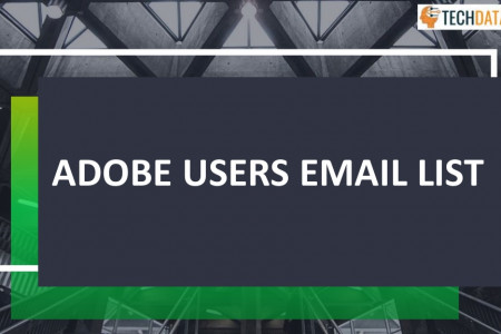 Buy Targeted Adobe users email list Infographic
