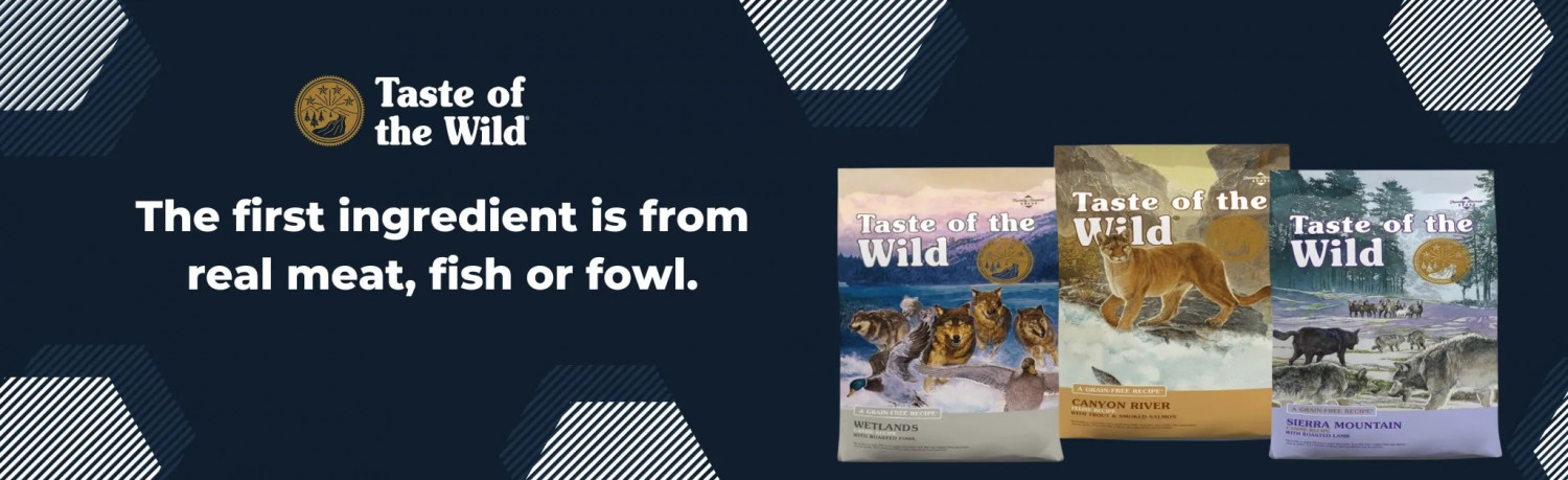 Buy Taste of the Wild Online - Pawrulz Infographic