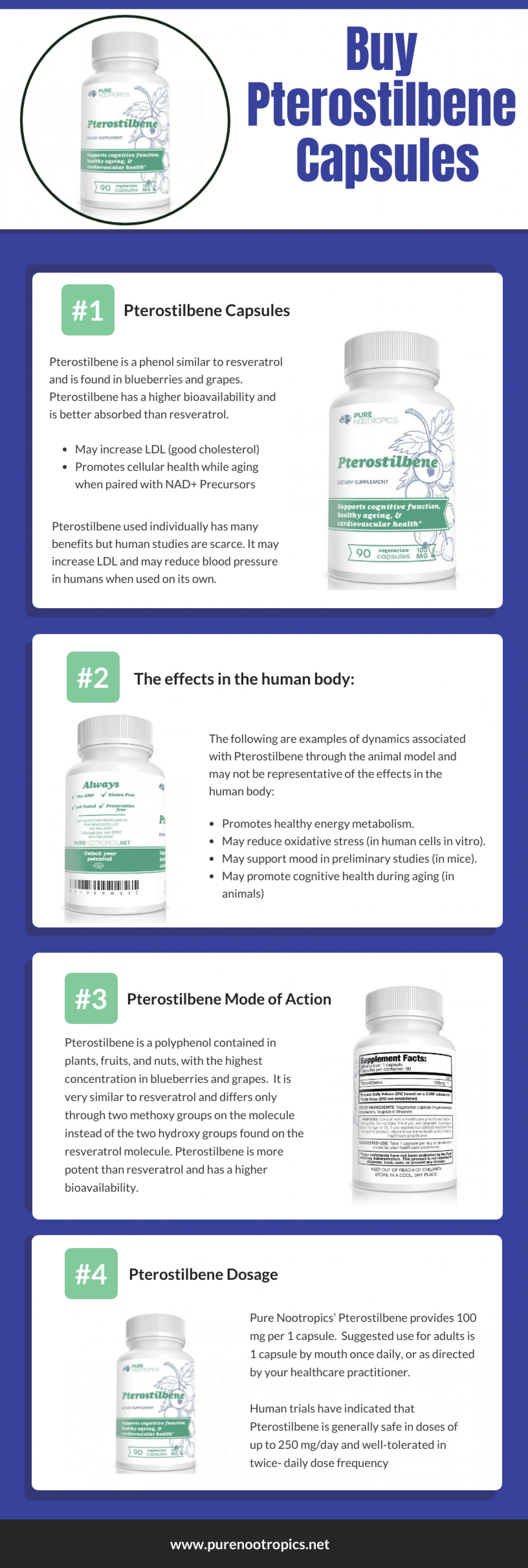 BuyPterostilbeneCapsules Infographic