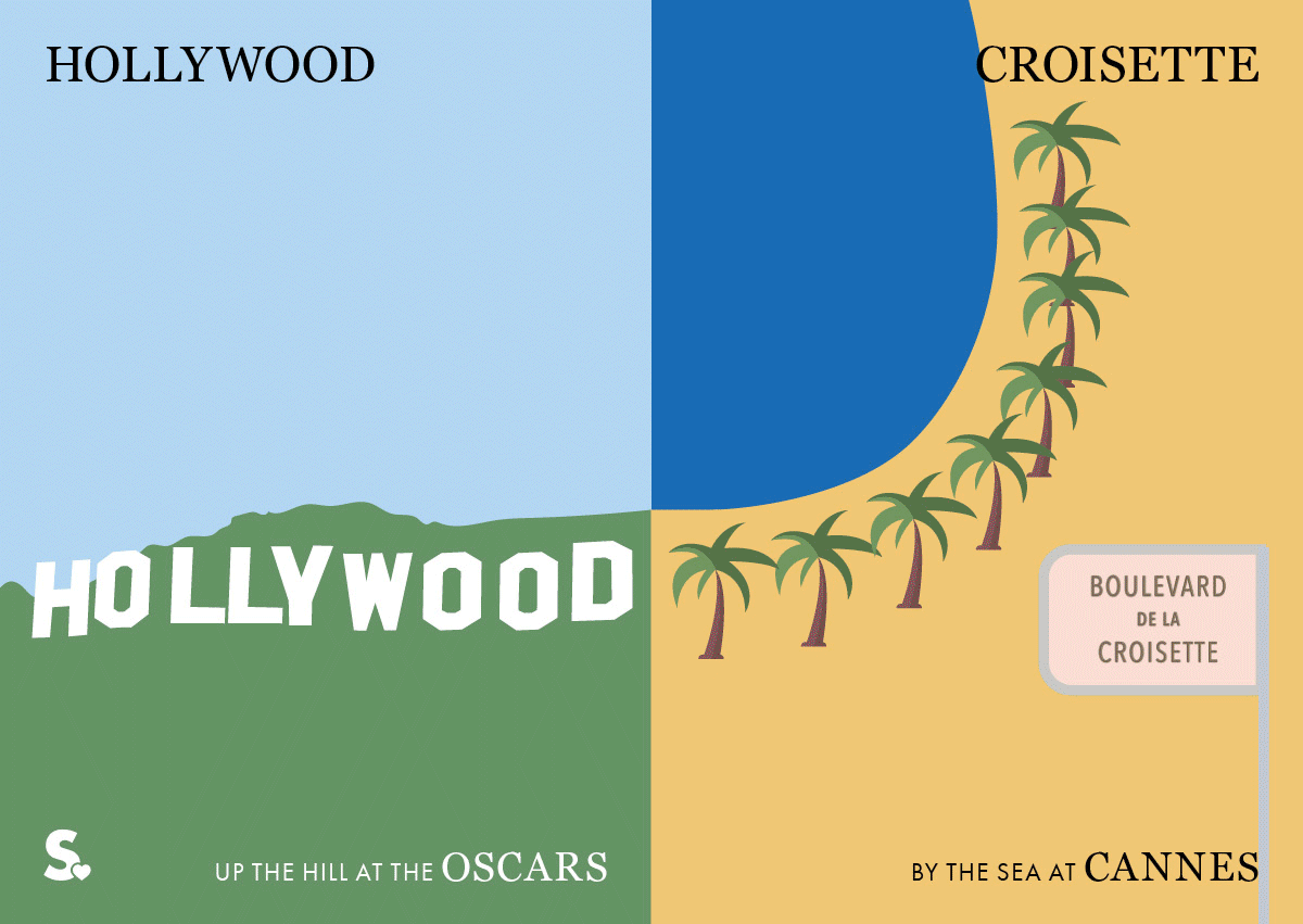 Cannes vs. Oscars Infographic